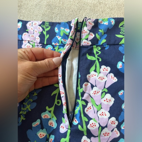 Lilly Pulitzer Jarvey Foxglove Floral Skort (Size 10) - Picture 6 of 10
